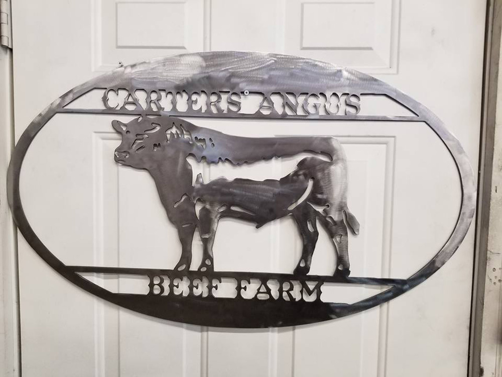 Picture of Bull Sign