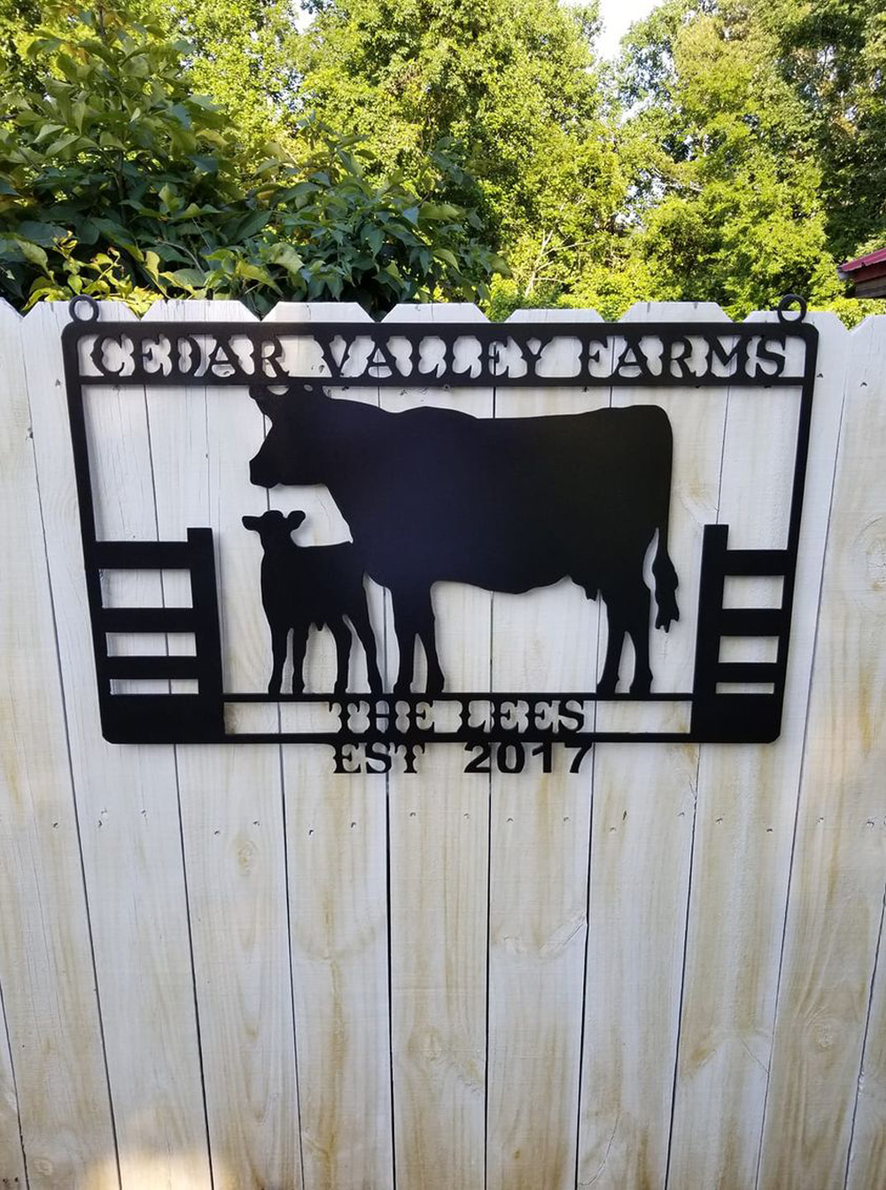 Picture of Cow Sign